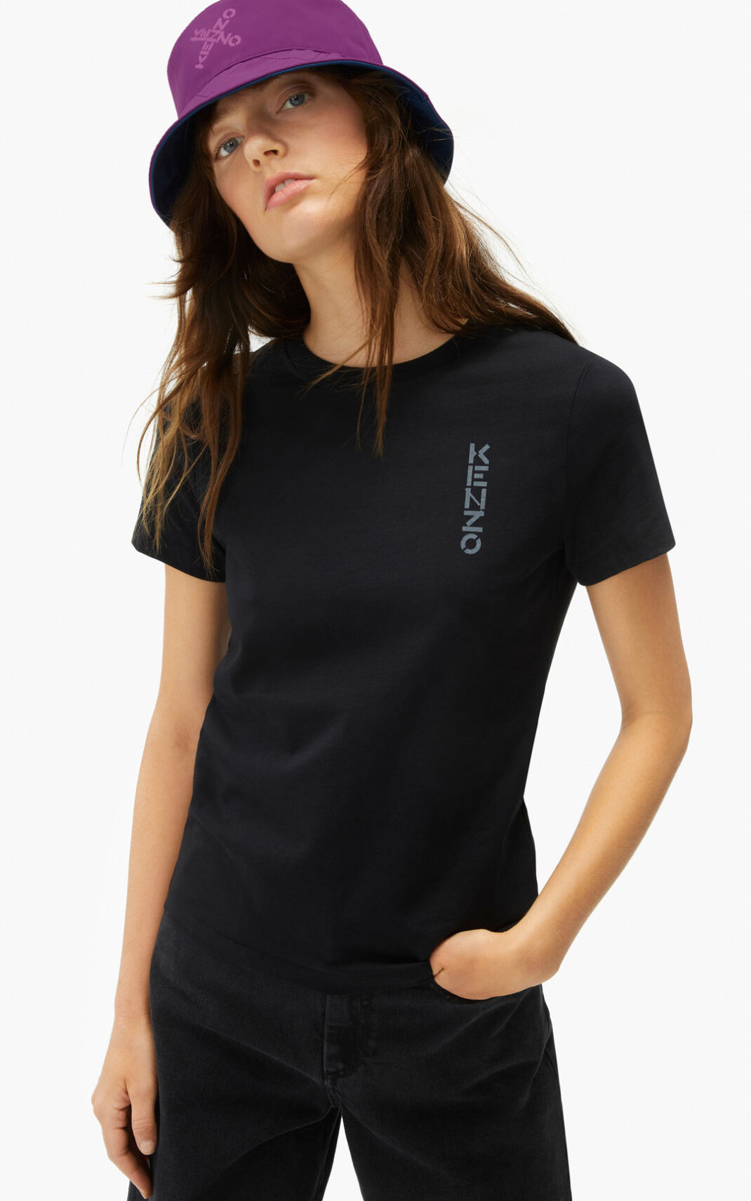 Camisetas Kenzo Archive Floral Mujer Negras - SKU.5562804